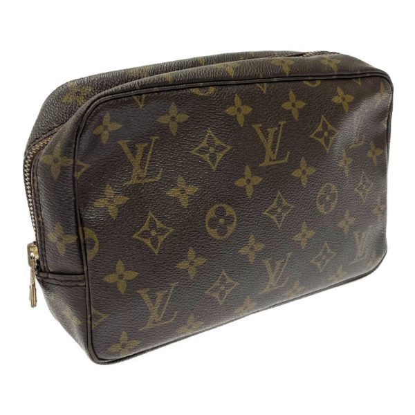 217989 2 LOUIS VUITTON Monogram PVC True Toilet Shoulder Bag Brown