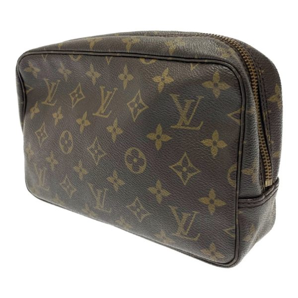 217989 3 LOUIS VUITTON Monogram PVC True Toilet Shoulder Bag Brown