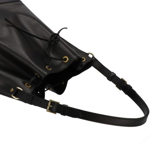 21862 4 Louis Vuitton Noe Bucket Bag Epi Noir