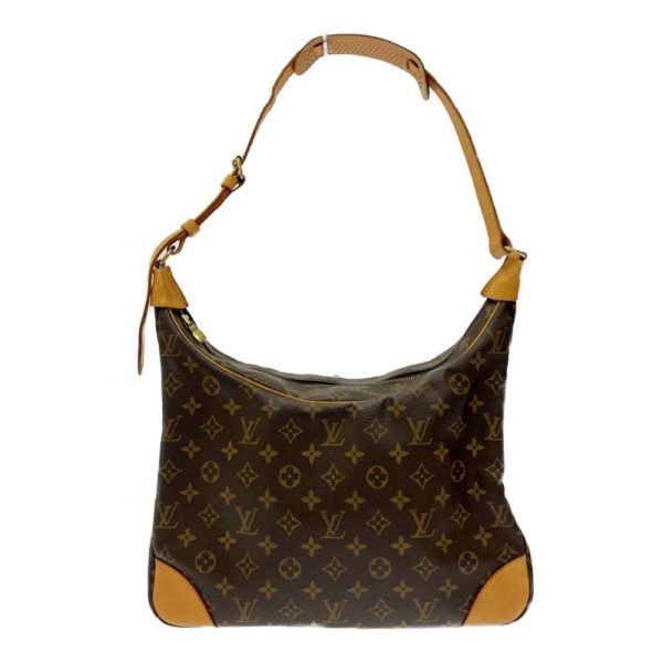 218823 1 LOUIS VUITTON Monogram PVC Boulogne Shoulder Bag Brown