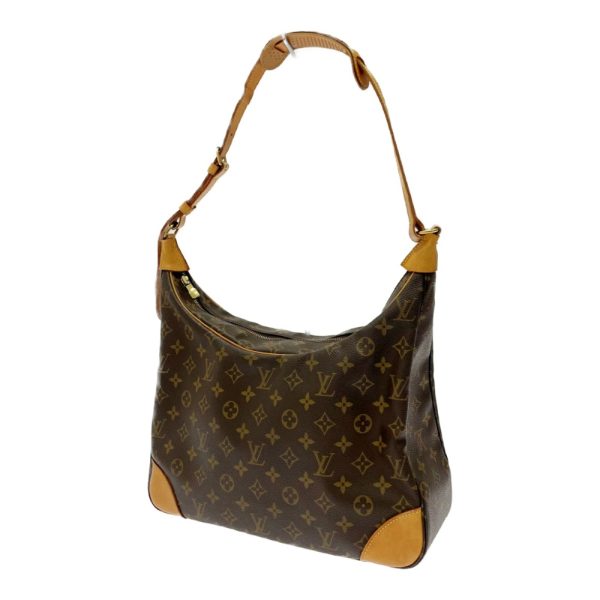 218823 3 LOUIS VUITTON Monogram PVC Boulogne Shoulder Bag Brown