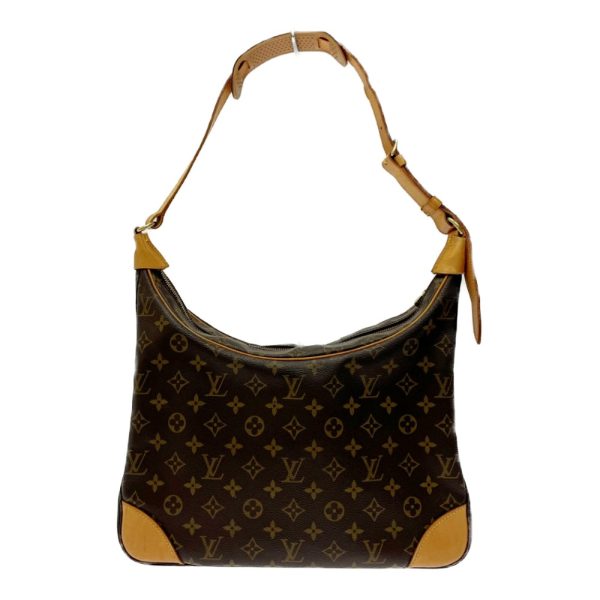 218823 5 LOUIS VUITTON Monogram PVC Boulogne Shoulder Bag Brown