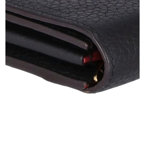 21910 8 Louis Vuitton Portefeuille Capucines Wallet Taurillon Leather Black