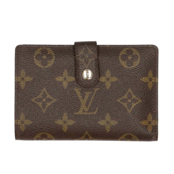 21923 1 Louis Vuitton Portefeuil Viennois Monogram Wallet Brown