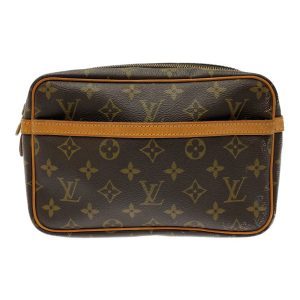 219468 1 Louis Vuitton Alma Damier Satchel Bag Brown