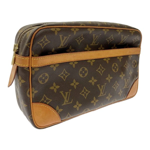 219578 2 LOUIS VUITTON Monogram PVC Compiegne Shoulder Bag Brown