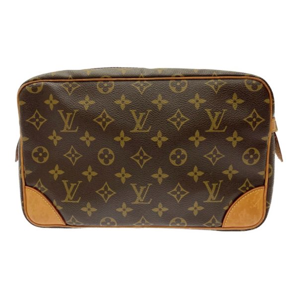 219578 4 LOUIS VUITTON Monogram PVC Compiegne Shoulder Bag Brown