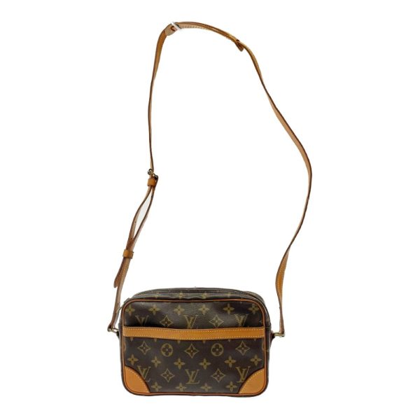 219692 1 LOUIS VUITTON Monogram PVC Trocadero Shoulder Bag Brown