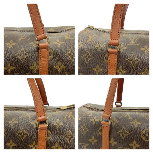 219697 6 LOUIS VUITTON Monogram PVC Papillon Handbag Brown