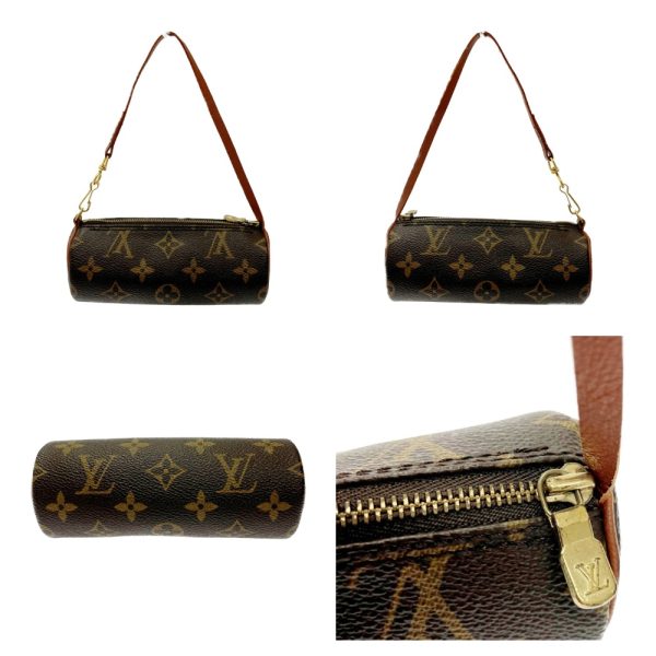 219697 8 LOUIS VUITTON Monogram PVC Papillon Handbag Brown