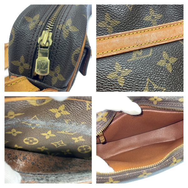 220014 9 LOUIS VUITTON Monogram PVC Genefeuille Shoulder Bag Brown