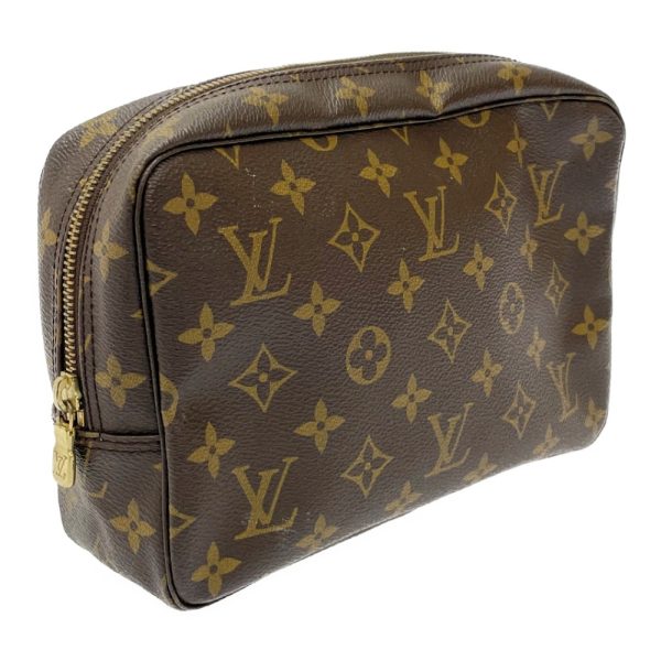 220016 2 LOUIS VUITTON Monogram PVC True Toilet Shoulder Bag Brown