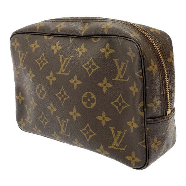 220016 3 LOUIS VUITTON Monogram PVC True Toilet Shoulder Bag Brown