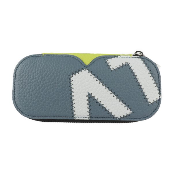 2201103008008 1 Louis Vuitton GM White Black Yellow Glasses Case