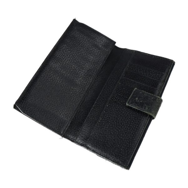 2201121001001 6 Gucci Double Hook Long Wallet Black