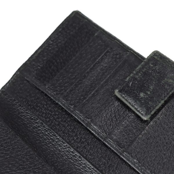 2201121001001 7 Gucci Double Hook Long Wallet Black