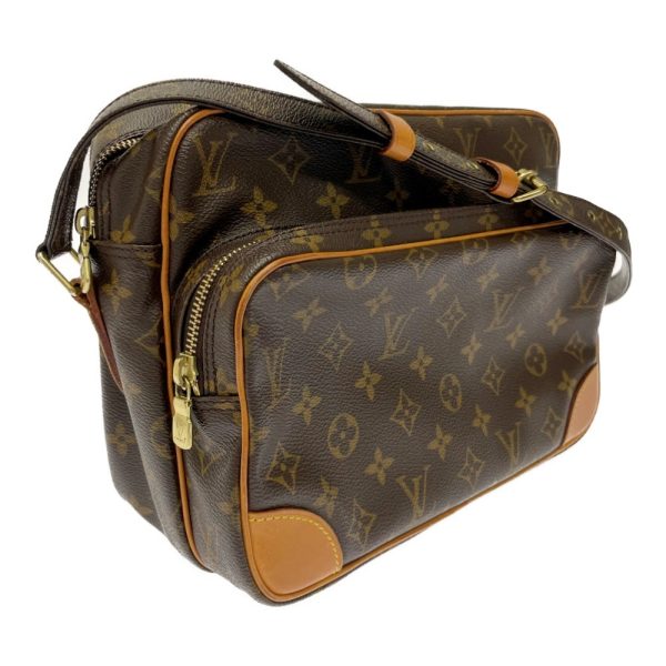 220196 2 LOUIS VUITTON Monogram PVC Nile Shoulder Bag Brown