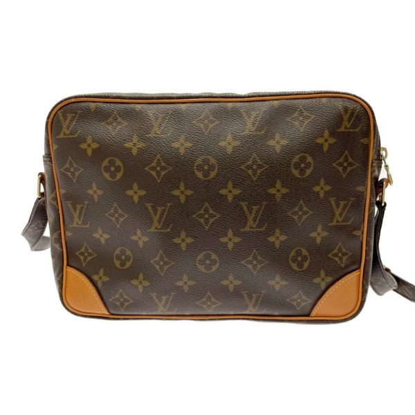 220196 4 LOUIS VUITTON Monogram PVC Nile Shoulder Bag Brown