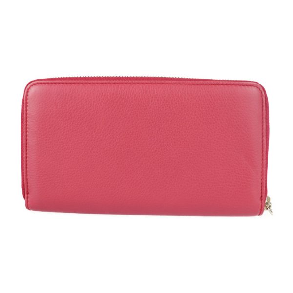 2202113002002 3 Gucci Soho Interlocking G Long Wallet Pink