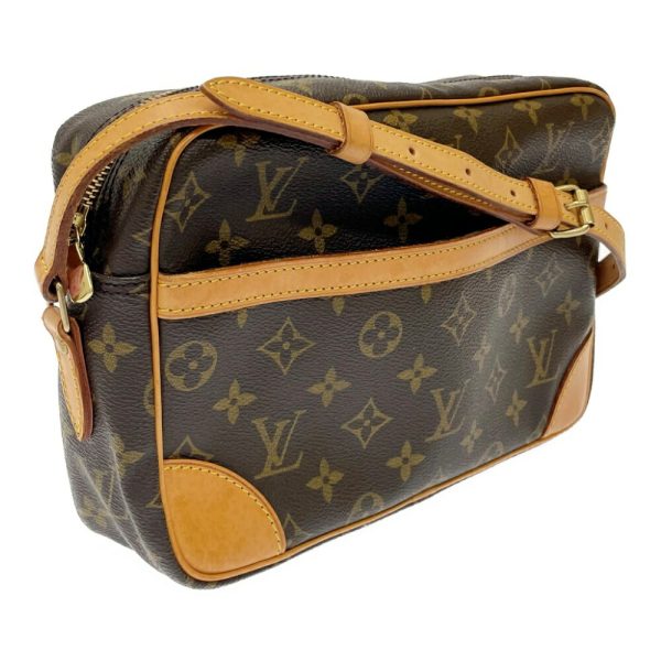 220237 2 LOUIS VUITTON Monogram PVC Trocadero Shoulder Bag Brown