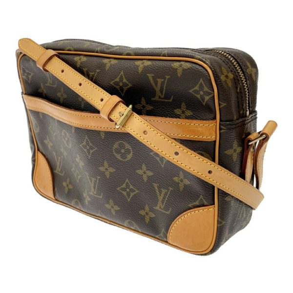 220237 3 LOUIS VUITTON Monogram PVC Trocadero Shoulder Bag Brown