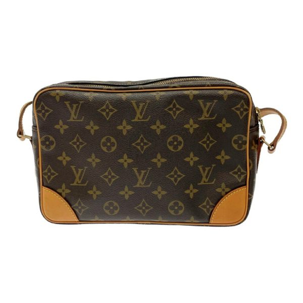 220237 4 LOUIS VUITTON Monogram PVC Trocadero Shoulder Bag Brown