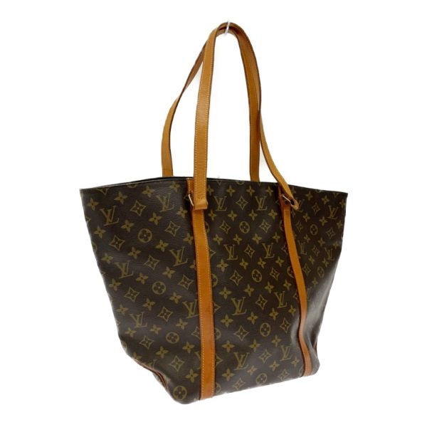 220329 2 LOUIS VUITTON Monogram PVC Sack Shopping Shoulder Bag Brown