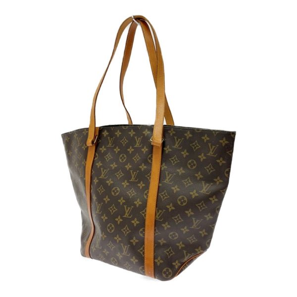 220329 3 LOUIS VUITTON Monogram PVC Sack Shopping Shoulder Bag Brown