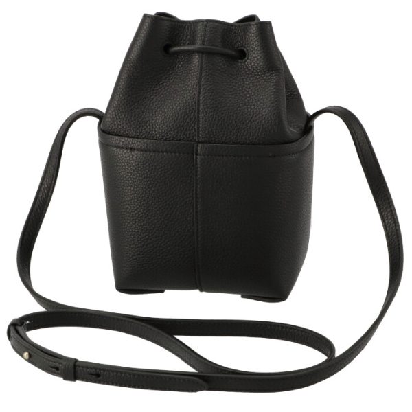 2203820001 2 Ferragamo Double Gancini Mini Bucket Bag