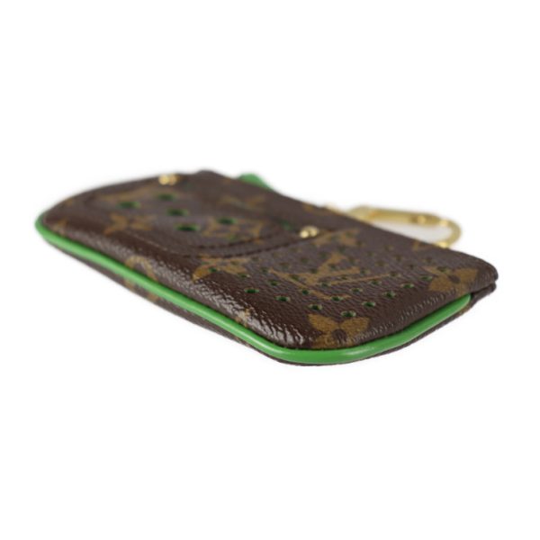 2204113001030 2 Louis Vuitton Perfo Pochette Cle Coin Case Brown