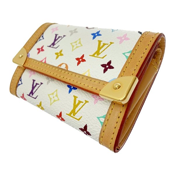 220466 2 LOUIS VUITTON Monogram Multicolor PVC Portomone Plas Coin Case