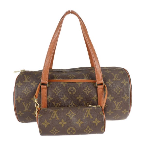 2205061001014 1 Louis Vuitton Monogram Canvas Handbag Brown