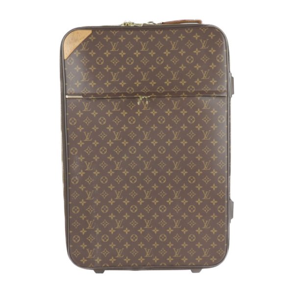 2205063008016 1 Louis Vuitton Monogram Canvas Suitcase Brown