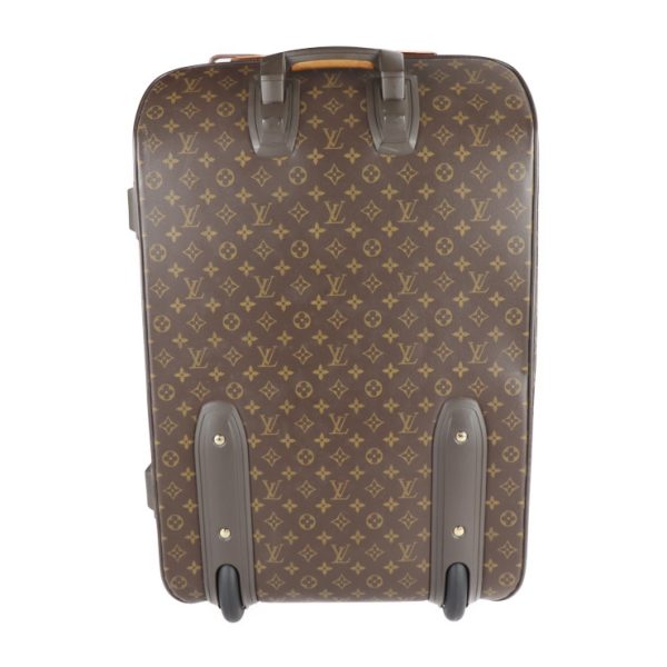 2205063008016 3 Louis Vuitton Monogram Canvas Suitcase Brown