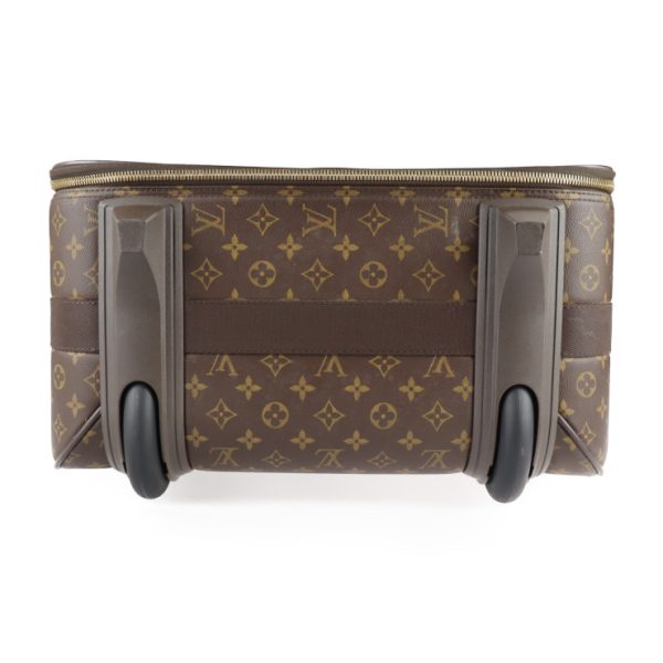 2205063008016 4 Louis Vuitton Monogram Canvas Suitcase Brown