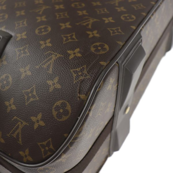 2205063008016 5 Louis Vuitton Monogram Canvas Suitcase Brown