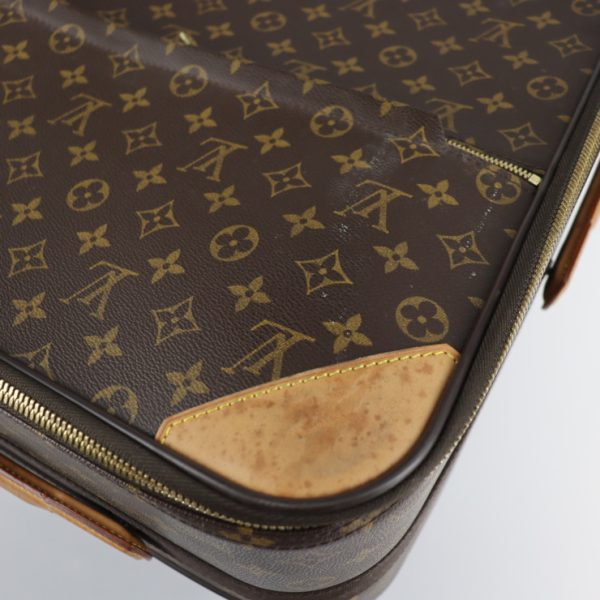 2205063008016 8 Louis Vuitton Monogram Canvas Suitcase Brown