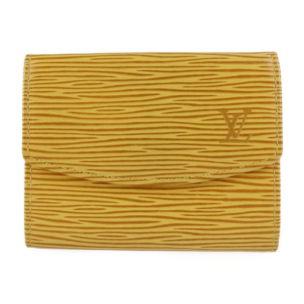 2205103007030 1 Louis Vuitton Portomone Saanpur Coin Case Yellow