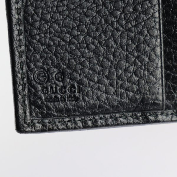 2205103007032 9 GUCCI Bifold Wallet GG Nylon Canvas Black