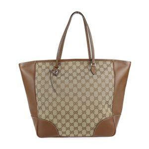 2206013007031 1 Gucci Canvas Beige GG Shoulder Bag