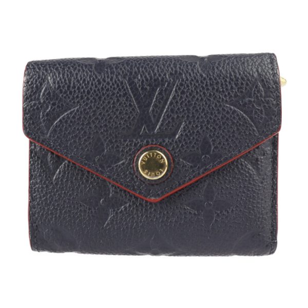 2206113008036 1 Louis Vuitton Zoe Trifold Wallet Marine Rouge