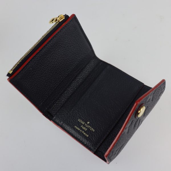 2206113008036 6 Louis Vuitton Zoe Trifold Wallet Marine Rouge