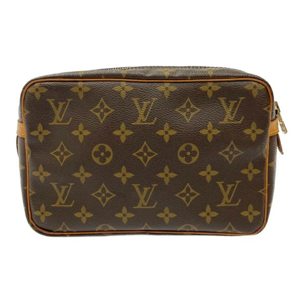 220645 4 LOUIS VUITTON Monogram PVC Compiegne Shoulder Bag Brown