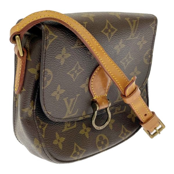 220689 2 LOUIS VUITTON Monogram PVC Saint Cloud PM Shoulder Bag Brown