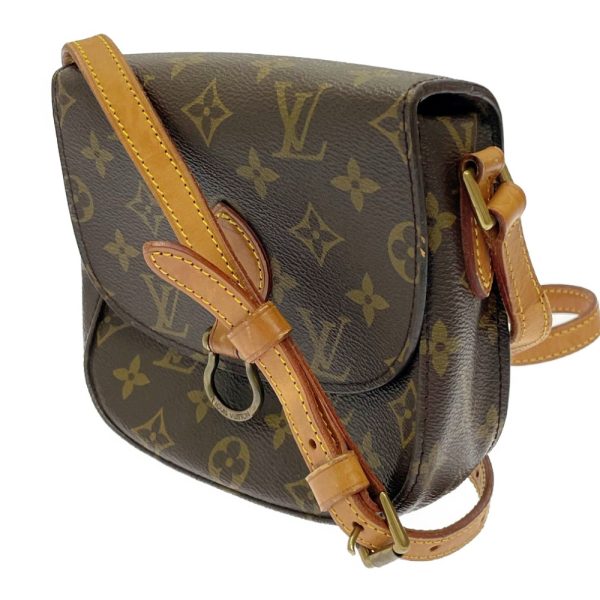 220689 3 LOUIS VUITTON Monogram PVC Saint Cloud PM Shoulder Bag Brown