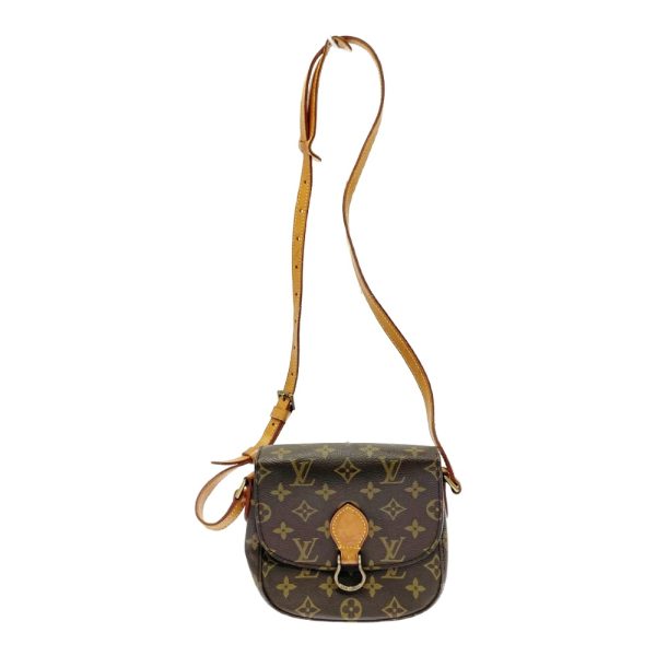 220689 5 LOUIS VUITTON Monogram PVC Saint Cloud PM Shoulder Bag Brown