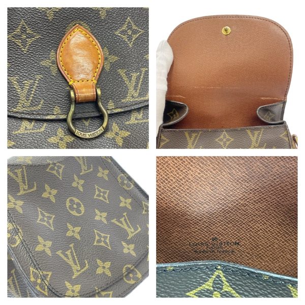 220689 9 LOUIS VUITTON Monogram PVC Saint Cloud PM Shoulder Bag Brown