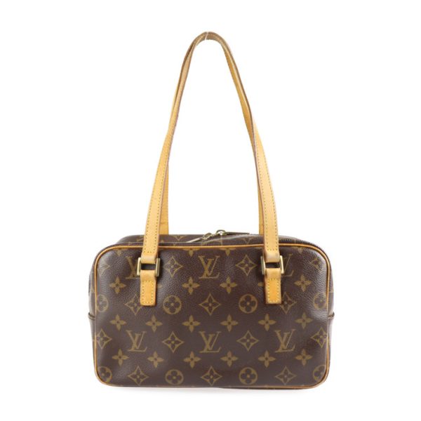 2207023007089 3 Louis Vuitton Cite Mm Monogram Canvas Shoulder Brown