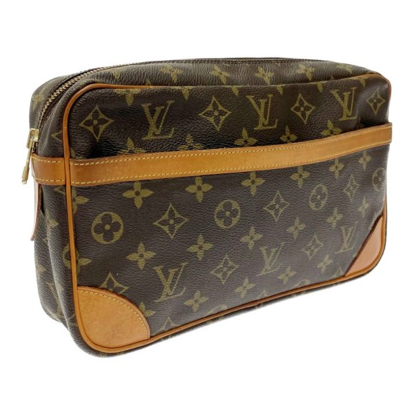 220715 2 LOUIS VUITTON Monogram PVC Compiegne Shoulder Bag Brown