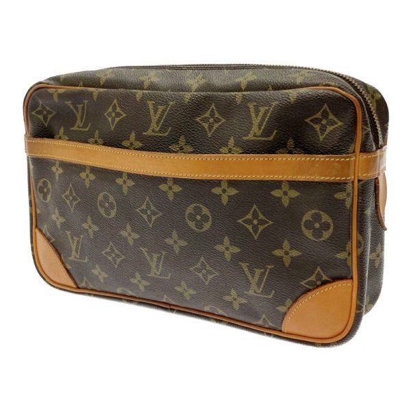 220715 3 LOUIS VUITTON Monogram PVC Compiegne Shoulder Bag Brown